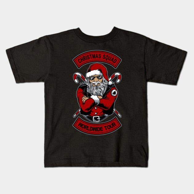 xmas squad Kids T-Shirt by spoilerinc